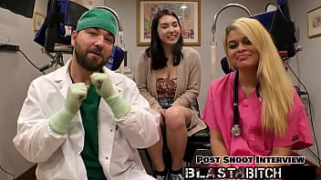 Mina moon sucks dick and gets fucked twice