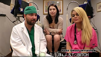 Mina moon sucks dick and gets fucked twice