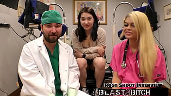 Mina moon sucks dick and gets fucked twice