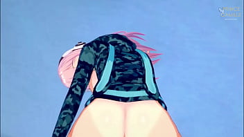 Sonico is willing to do anything for a fan