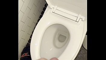 Roomate left her thongs on the bathroom for me to masturbate as soon as i saw them my dick got crazy hard and then i fucked her later