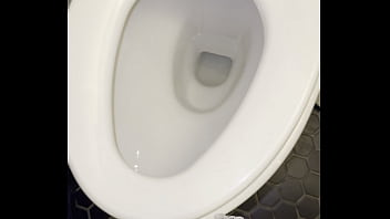 Roomate left her thongs on the bathroom for me to masturbate as soon as i saw them my dick got crazy hard and then i fucked her later