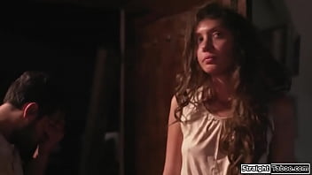 Homeless girl is dominated by an older man in exchange of russian babe sucks his cock and he fingers her cunt while licking is fucked