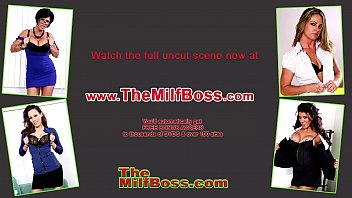 Busty office slut gets a pounding