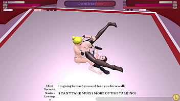 Miss spencer vs nadine kinky fight club sexfight lesbian strap on