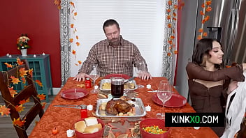 Slutty latina teen takes her stepfather big cock in her tight pussy