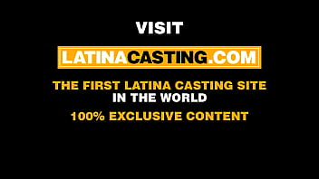 Tattooed colombian cutie gets her ass drilled rough in fake casting