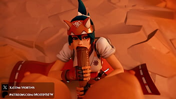 Overwatch kiriko sucks off futa ashe full