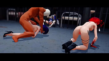 Three slaves enjoy being fucked