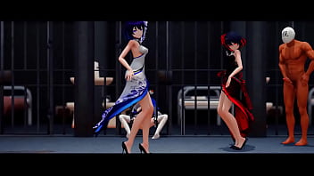 Three slaves enjoy being fucked