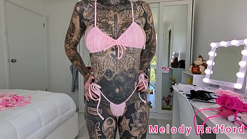 Pink ruffled micro bikini try on haul with big tits petite milf romantic goth gym step mom metaverse pornstar gamer hentai tattoos melody radford