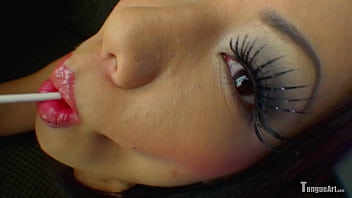 Asian pixie shows curves