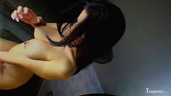 Asian pixie shows curves