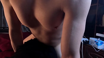 Romantic sex with dirty talk make me moan loudly and fill my sex toy with cum