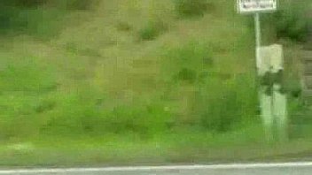 German chick on the street