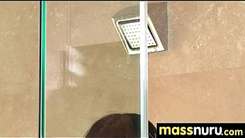 Sexy body gets a happy ending massage 1