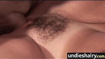 Undie fetish hairy twat fucked hard 1