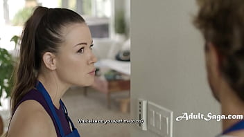 Poor husband gets cucked by wife fucking the boss infront of him Poor husband gets cucked by wife fucking the boss infront of him