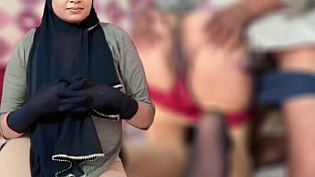 Stepsister's muslim friend reshma wet pussy fucked by my black big dick