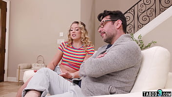 Perverted stepdaddy fucking his stepdaughters big booty