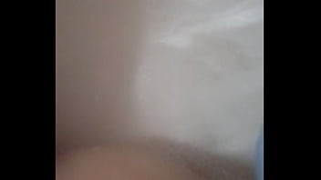 Playing in the tub with my toy