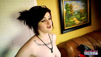 Tattooed redhead marci madturbates and fills her pussy with a dildo