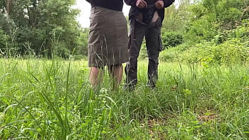 While my mother in law masturbates in nature i'll jerk off too