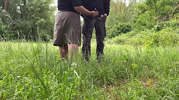 While my mother in law masturbates in nature i'll jerk off too