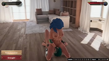 Remiel vs twiggy nf3d mma female combat