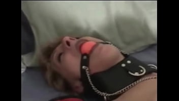 Bound and gagged milf babes in panties