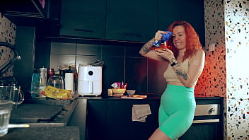 Morning kitchen fuck i take her from behind pre breakfast