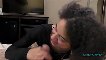 Kingsley's showstopper blowjob