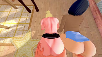 Aot girls get fucked hard in reverse gangbang pov