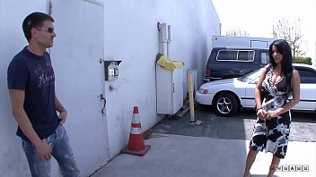 As usually this brunette hoe got sperm feeding for showing her massive boobs