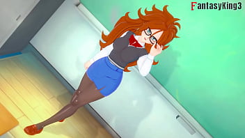 Erasa almost catch gohan & android 21 fucking 4 dragonball zex 7 full & pov on sheer & fantasyking3