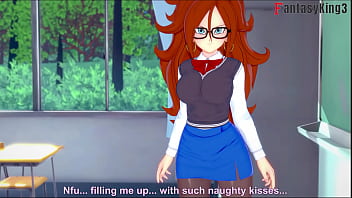 Erasa almost catch gohan & android 21 fucking 4 dragonball zex 7 full & pov on sheer & fantasyking3