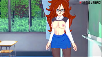 Erasa almost catch gohan & android 21 fucking 4 dragonball zex 7 full & pov on sheer & fantasyking3