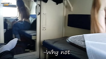 Vacation of an excited student on the train passionately pushed my cock and got cum on my face Vacation of an excited student on the train passionately pushed my cock and got cum on my face