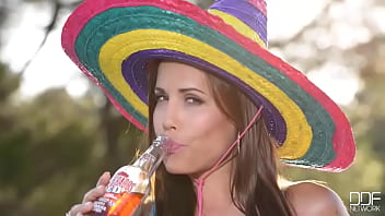 Bottle for her butthole