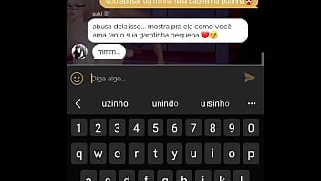 Arrombando minha afilhada