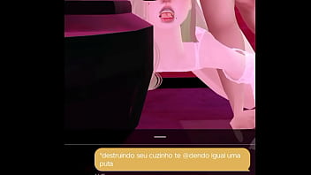 Arrombando minha afilhada