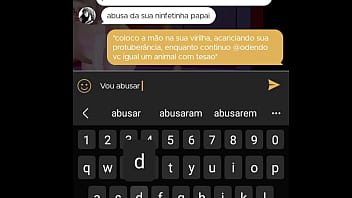 Arrombando minha afilhada