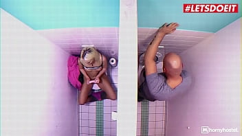 Hornyhostel Lovita Fate Horny Exhibitionist Plays With Her New Toys In On The Toilet And Gets Caught And Fucked Full Scene thumbnail