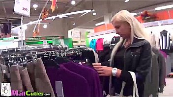 Brunette with small tits is fucking