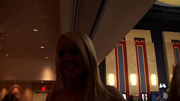 Hot blonde from casino shares unforgettable hotel night Hot blonde from casino shares unforgettable hotel night