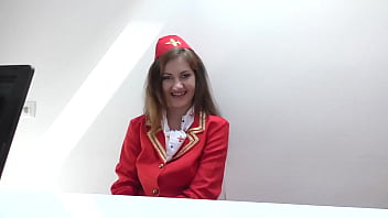 Air hostess gabriella daniels creampied