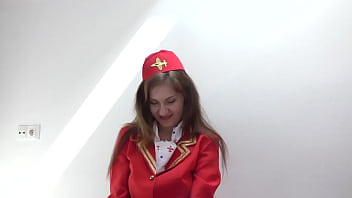 Air hostess gabriella daniels creampied