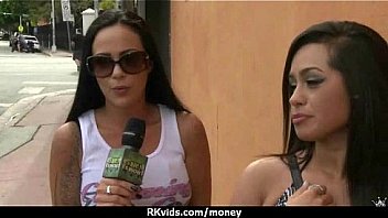 Stunning euro teen gets talked in to giving a blowjob for cash 19