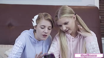 Stepsisters Film A Video Masturbating With A Toy When Stepdad Catches Themthey Give Him A Bj And The Petite Teen Stepdaughter Is Fucked As Shes Toyed thumbnail