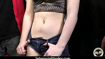 Hardcore interracial pussy fuck 14